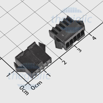 SM-5Y Đầu Cái SM2.54mm 5 Chân 1 Hàng 250V 3A