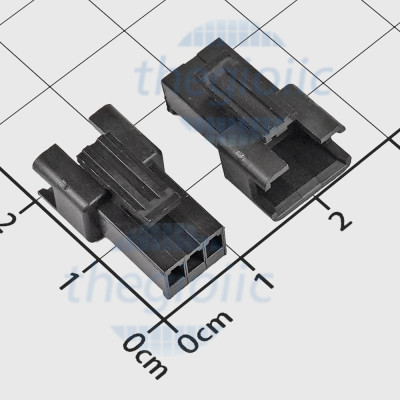 SM-3A Đầu Đực SM2.54mm 3 Chân 1 Hàng 250V 3A