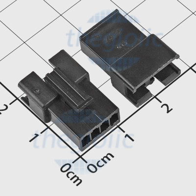 SM-4A Đầu Đực SM2.54mm 4 Chân 1 Hàng 250V 3A