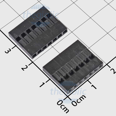 Đầu Dupont Cái 2.54mm 7 Chân 1 Hàng