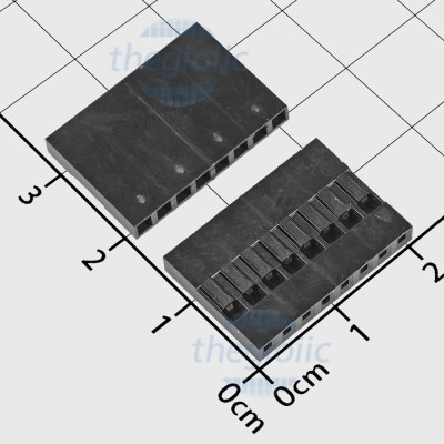 Đầu Dupont Cái 2.54mm 8 Chân 1 Hàng