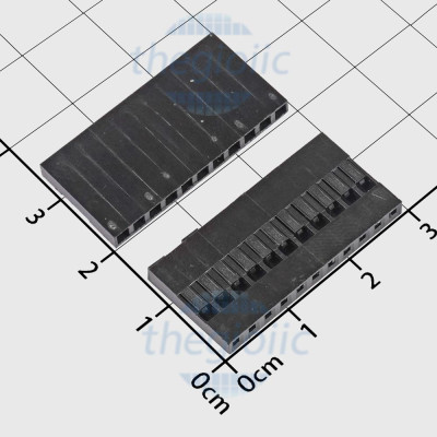 Đầu Dupont Cái 2.54mm 11 Chân 1 Hàng