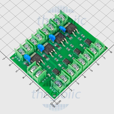 F5305S Mạch Công Suất Mosfet Đóng Ngắt Cách Ly 4 Kênh 3-20VDC