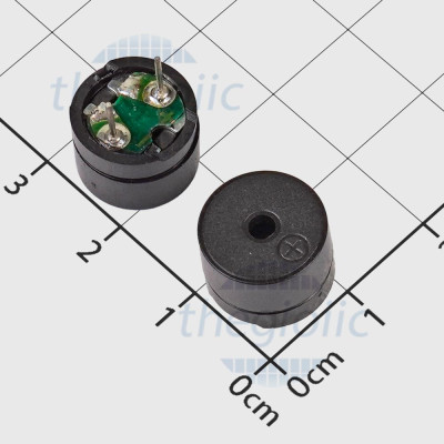 1208-TS Buzzer, Còi Chíp Tần Số 12x8mm 85dB Xuyên Lỗ