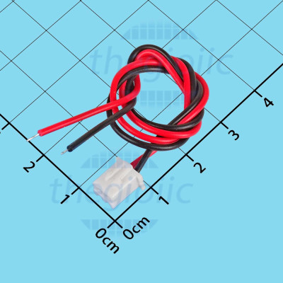 Dây Bus XH2.54 1 Đầu Cái 2 Tiếp Điểm 2.54mm Dài 20cm