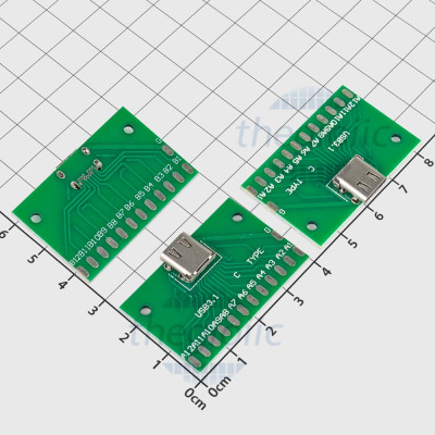 Mạch Ra Chân USB Type-C 3.1 Sang 24 Chân Hàn Dây