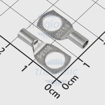 SC1.5-6 Đầu Cosse Tròn Không Vỏ Cỡ Dây 1.5mm2 Vít M6