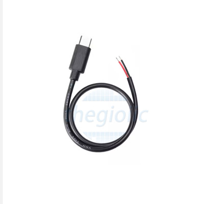 Dây USB Type C 1 Đầu Đực 2 Lõi Dài 30cm