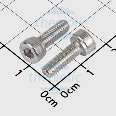 Ốc Lục Giác M4 x 12mm 304