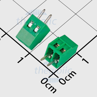 KF120-2-V Domino 2 Chân Thẳng 2.54mm 150V 6A Hàn PCB