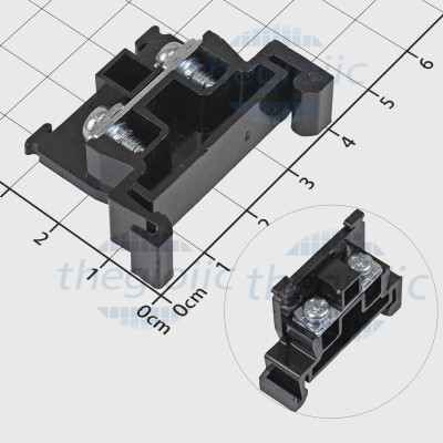 TBR-20 Terminal Tép Gắn Ray 10 Chân 20A 600V Cỡ Dây 1.5-2.5mm2