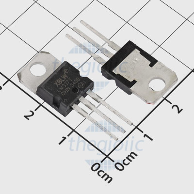 XBLW LM317T IC Điều Chỉnh Điện Áp 1.5A TO-220-3