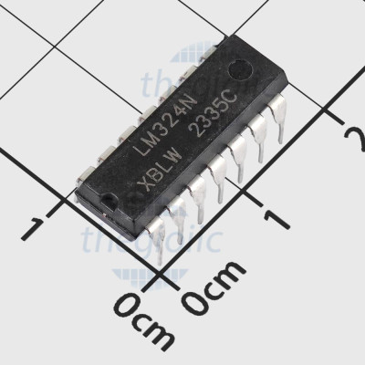 XBLW LM324N IC OPAMP General Purpose Amplifier 4 Circuit 1MHZ ,14-DIP