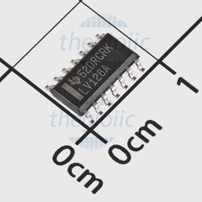 SN74LV126ADR IC Buffer Non-Inverting 3-State Output, 14-SOIC