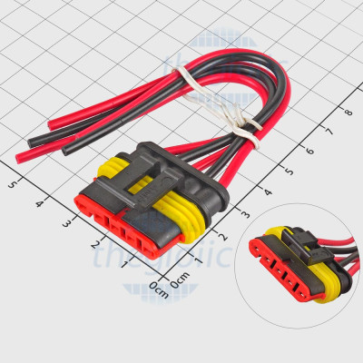 Dây Chống Nước Xe Hơi 5 Chân Cái Dài 10cm