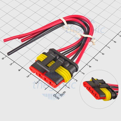 Dây Chống Nước Xe Hơi 6 Chân Cái Dài 10cm