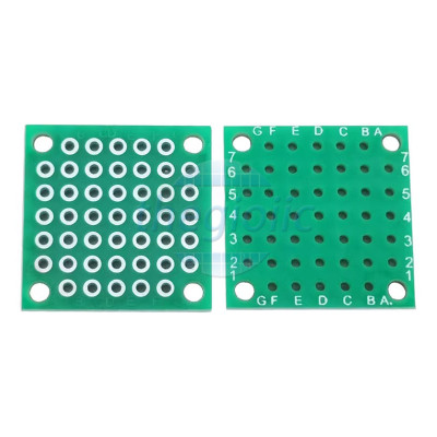 FR4 PCB Hàn Test Board 2x2cm Phủ Xanh 1 Mặt