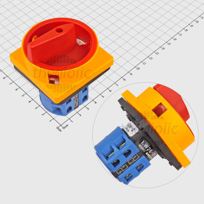 LW26GS-25/04-2 Công Tắc Xoay Cam 2 Vị Trí 25A