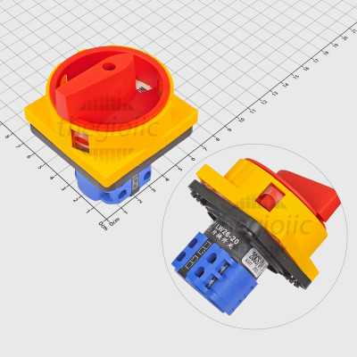 LW26GS-20/04-2 Công Tắc Xoay Cam 2 Vị Trí 20A