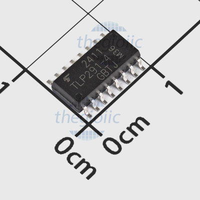 TLP291-4 Optoisolator Transistor Output 2500Vrms 4 Channel 16-SOIC