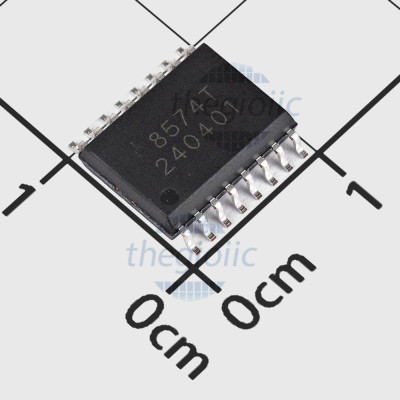 PCF8574T IC I/O Expander 100kHz 16-SOIC