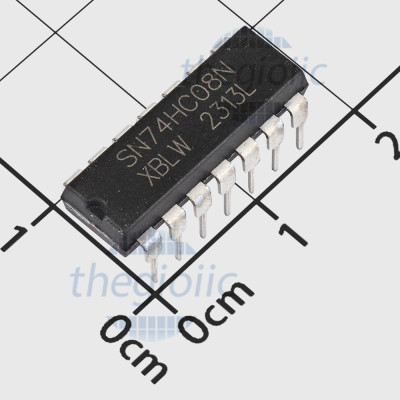 XBLW SN74HC08N IC Gate AND 4CH 2-INP, 14-DIP