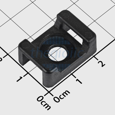 STM-2 Giá Đỡ Dây Buộc Lỗ Vít 6.3mm Màu Đen