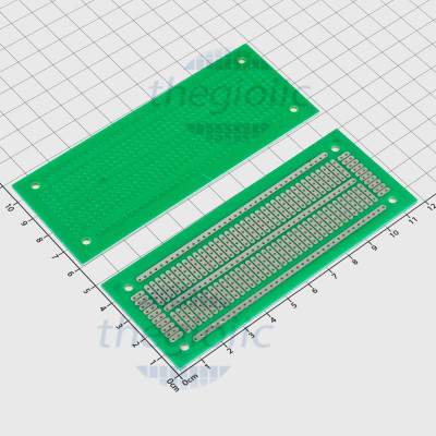 FR4 PCB Hàn Test Board 4.7x11.6cm (2-4) Phủ Xanh 1 Mặt