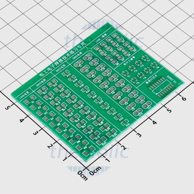 FR4 Tấm PCB Thực Hành Hàn Linh Kiện Dán 0603 0805 1206 SOT23 1 Mặt