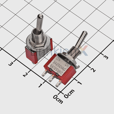 MTS-112 Công Tắc Toggle ON-ON Gạt Nhả 3 Chân 3A 250VAC