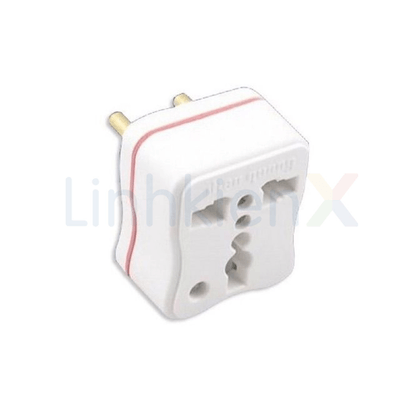 ĐQ UA2A Phích Cắm Chuyển Đổi 3 Chấu Sang 2 Chấu Điện Quang 250V 3A