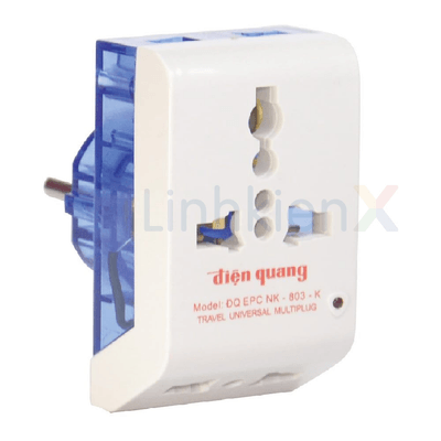 ĐQ EPC NK-803-K Phích Cắm Chuyển Đổi Đa Chiều Điện Quang 250V 10A