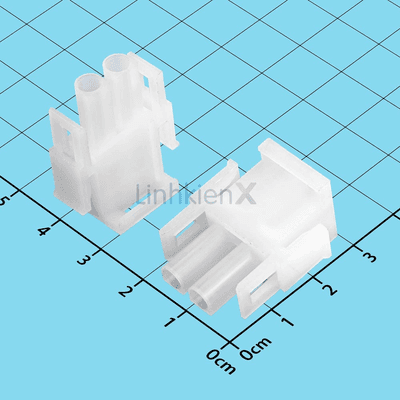 Đầu Nối Dây Đực 6.3mm 2 Chân 1 Hàng