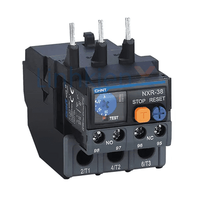 NXR-38 30A-38A Rơ Le Nhiệt Dùng Cho Contactor CHiNT 3P 1NO+1NC