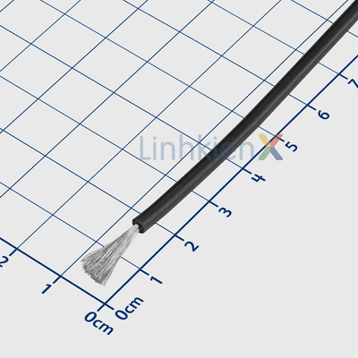 3239-16AWGx1 Dây Điện Silicon Siêu Mềm Chịu Nhiệt Loại Tốt Màu Đen