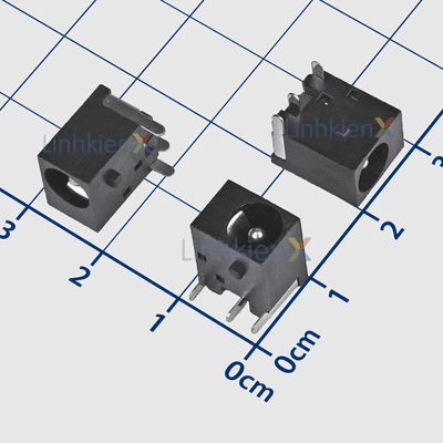 DC044 Đầu Nối Nguồn DC Cái 5521 Hàn PCB Kim 2.1mm