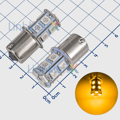 Đèn Báo Xe Màu Vàng Đuôi 1156 12VDC