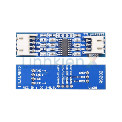 SP3232 Mạch Chuyển Đổi UART TTL To RS3232 Đầu XH 2.54 54.2x15mm