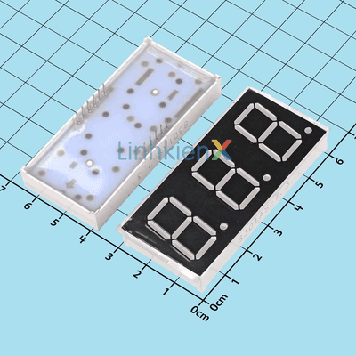 8031AS LED 7 Đoạn 3 Số Màu Đỏ 0.8inch Âm Chung