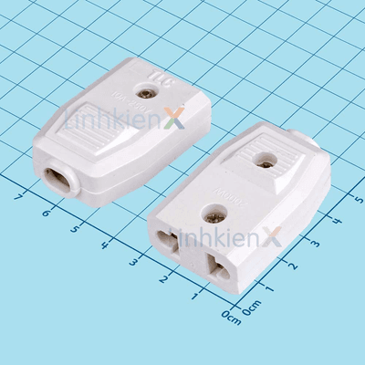 TLC-PA01-D45 Phích Cắm Cái Công Suất Lớn 2000W Màu Trắng