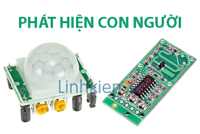 Các loại cảm biến phát hiện con người phổ biến hiện nay