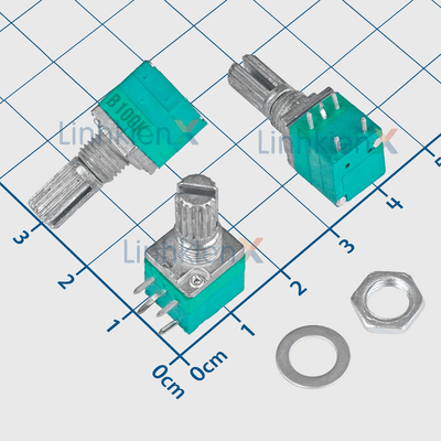 RH09S-104 Biến Trở Đơn Có Công Tắc 100 KOhm 0.25W 20% 5 Chân