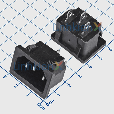 AC-05 Đầu Nối Nguồn AC Hàn Dây 10A