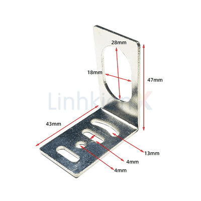 Gá Đỡ Chữ L Cho Cảm Biến Tiệm Cận LJ18 PR18 PM18 E3F