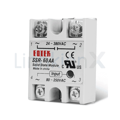 Fotek SSR-60AA Rơ Le Bán Dẫn 60A 380VAC