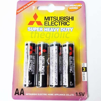 Pin AA Carbon ZINC Mitsubishi 1.5V