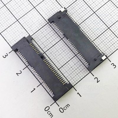 Cổng Mini PCI Express Socket 52 Chân 0.8mm Cao 4.0mm